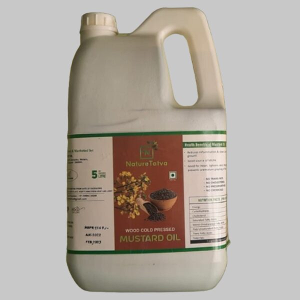 Black Mustard/Sarso Oil 5 Liter