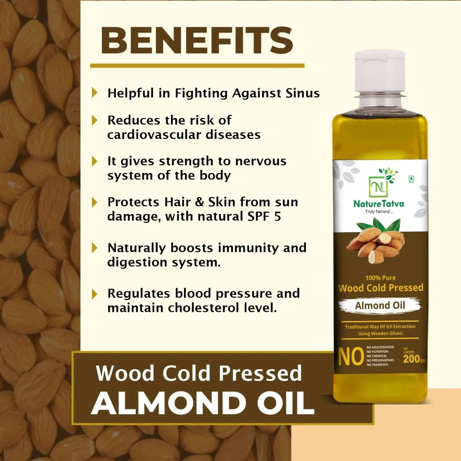 Almond Oil/ Badam Oil - Image 2