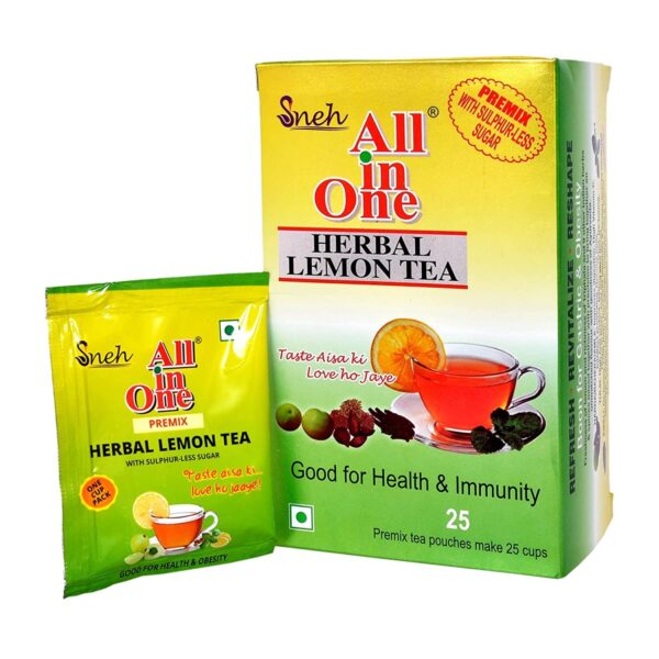 All in One Herbal Lemon Tea - Image 4