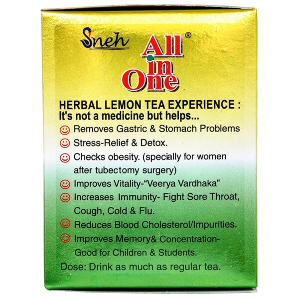 All in One Herbal Lemon Tea - Image 3